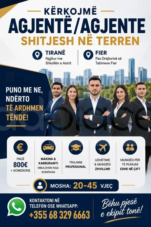 Agjent/e Promovimi në Terren