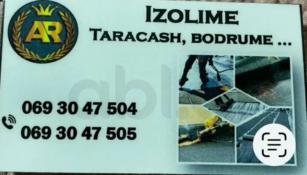 IZOLIME TARACASH, BODRUME