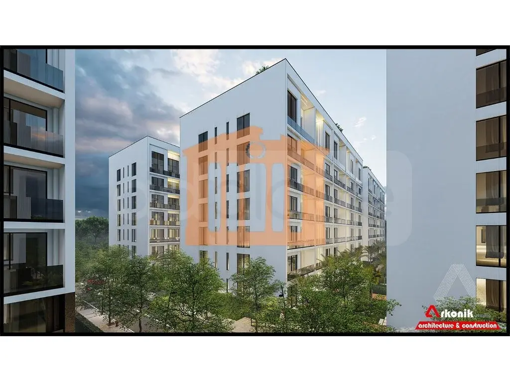Apartament 1+1 dhoma 51 m² 2 kati