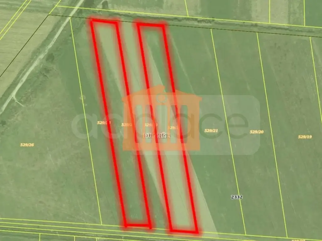 Parcela toke 4000 m²