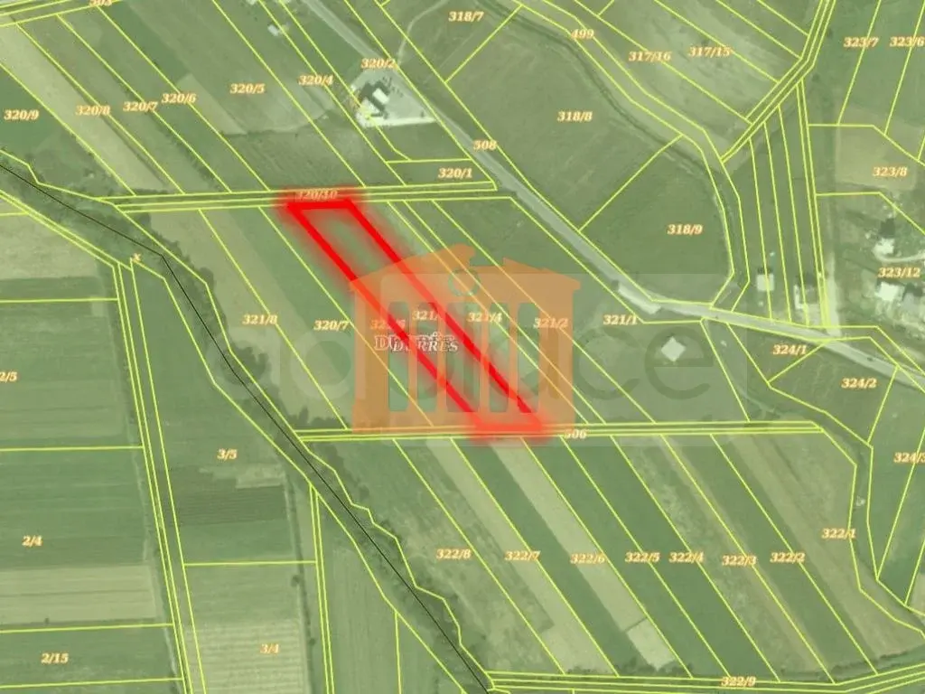 Parcela toke 4000 m²