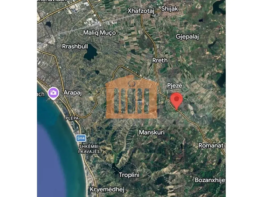 Parcela toke 7342 m²
