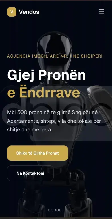 Ndertojmë website per agjensj immobiliare