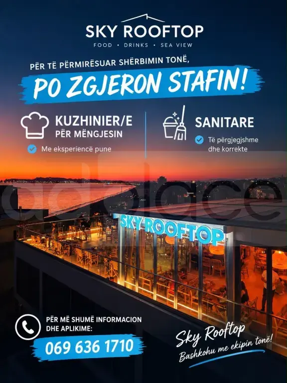 Kerkojme sanitare dhe kuzhinier/e mengjesi