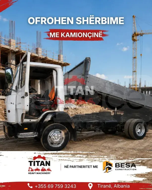 Shërbime të ndryshme me kamionçine
