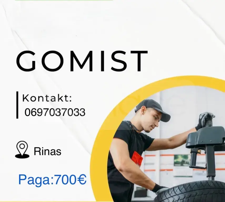Gomistier me eksperienc