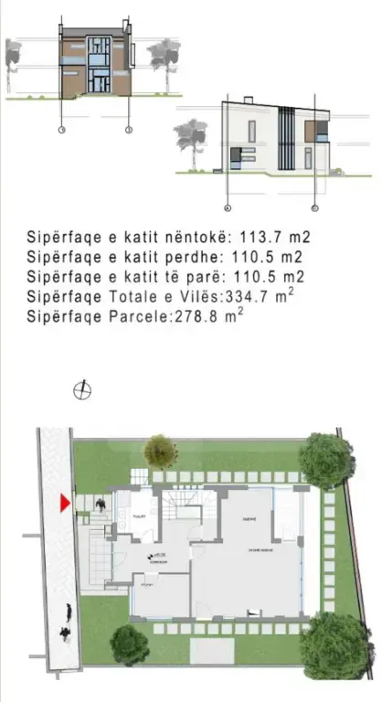 Vilë  334.7m²