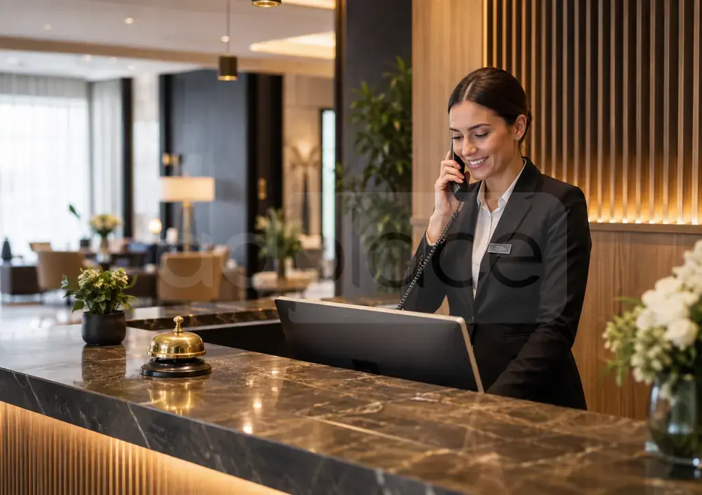 Veranda Hotel kerkon Recepsionist M