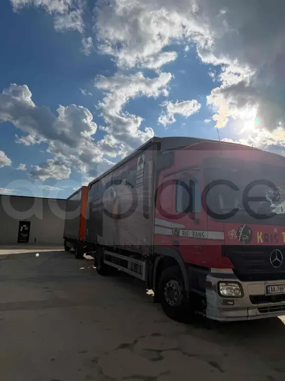 SHITET MERCEDES ACTROS 18-41 THE RIMORKO MEUSBURGER 2008