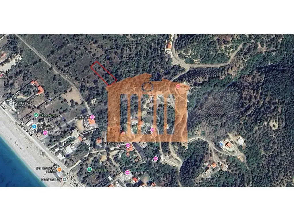 Parcela toke 700 m²
