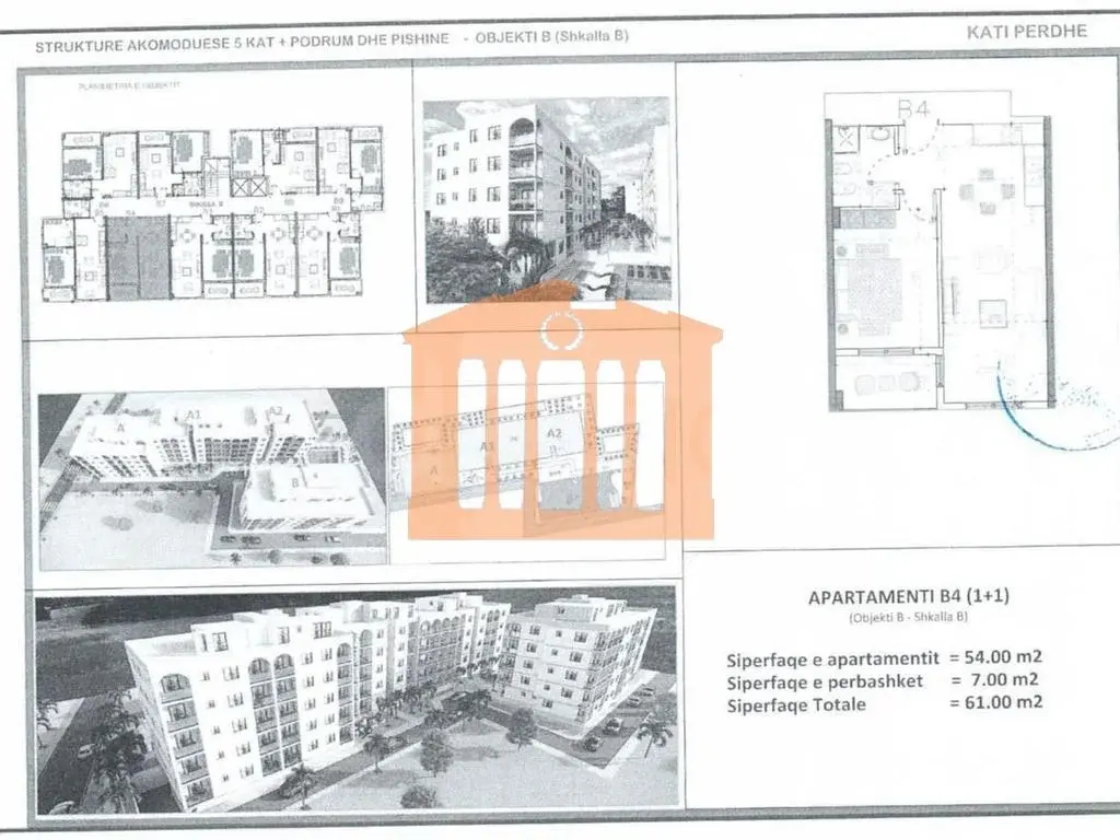 Apartament 51 m² 4 kati