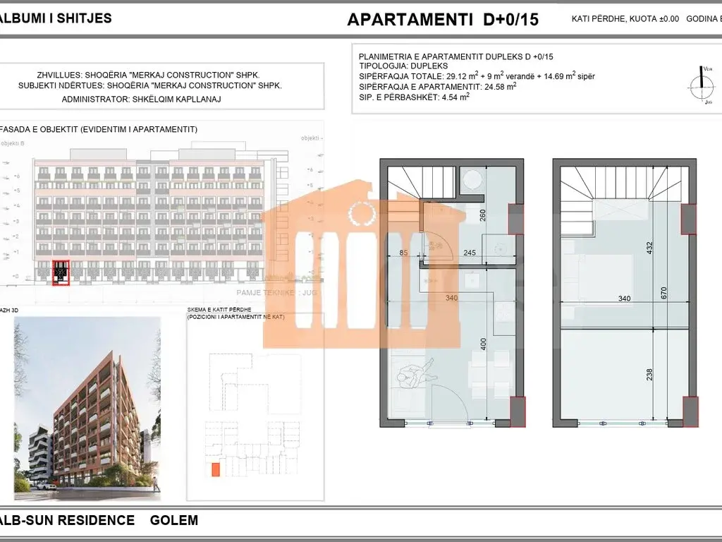 Apartament 53 m²