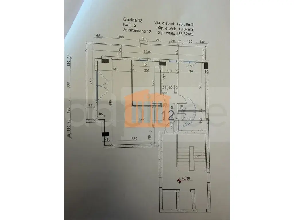 Apartament 126 m² 2 kati
