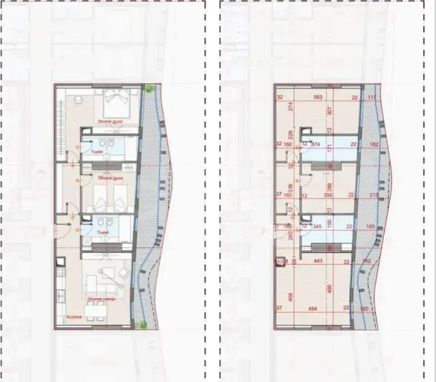 Apartament  141m² 5 floor