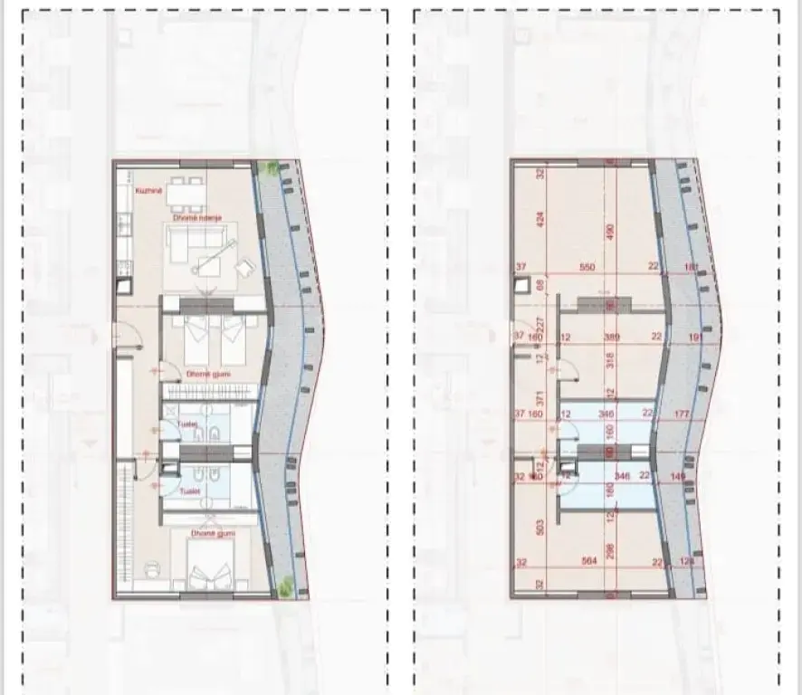 Apartament  142m² 5 floor