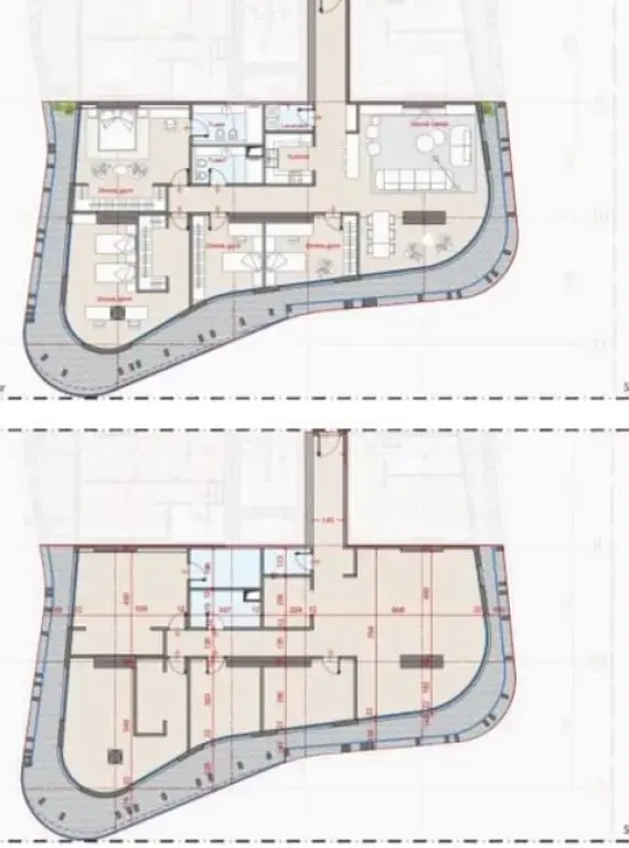 Apartament  303m² 5 floor