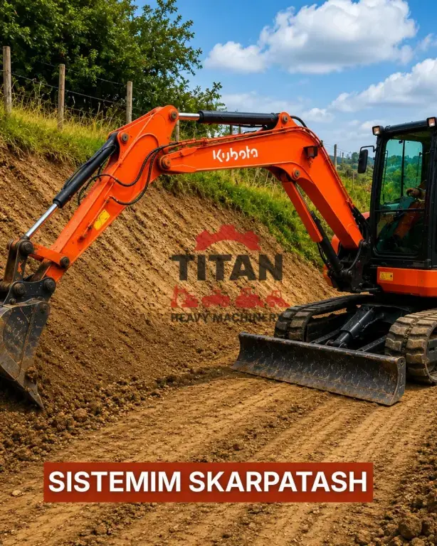 Shërbime me Eskavator në Tiranë – Gërmime, Nivelime & Sistem