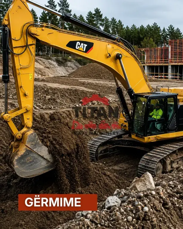 Shërbime me Eskavator në Tiranë – Gërmime, Nivelime & Sistem