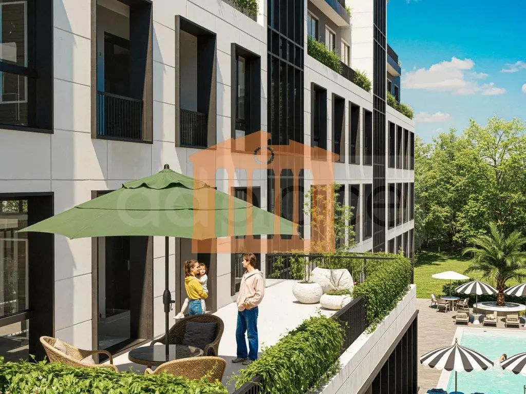 Apartament 1+1 dhoma 57 m² 3 kati