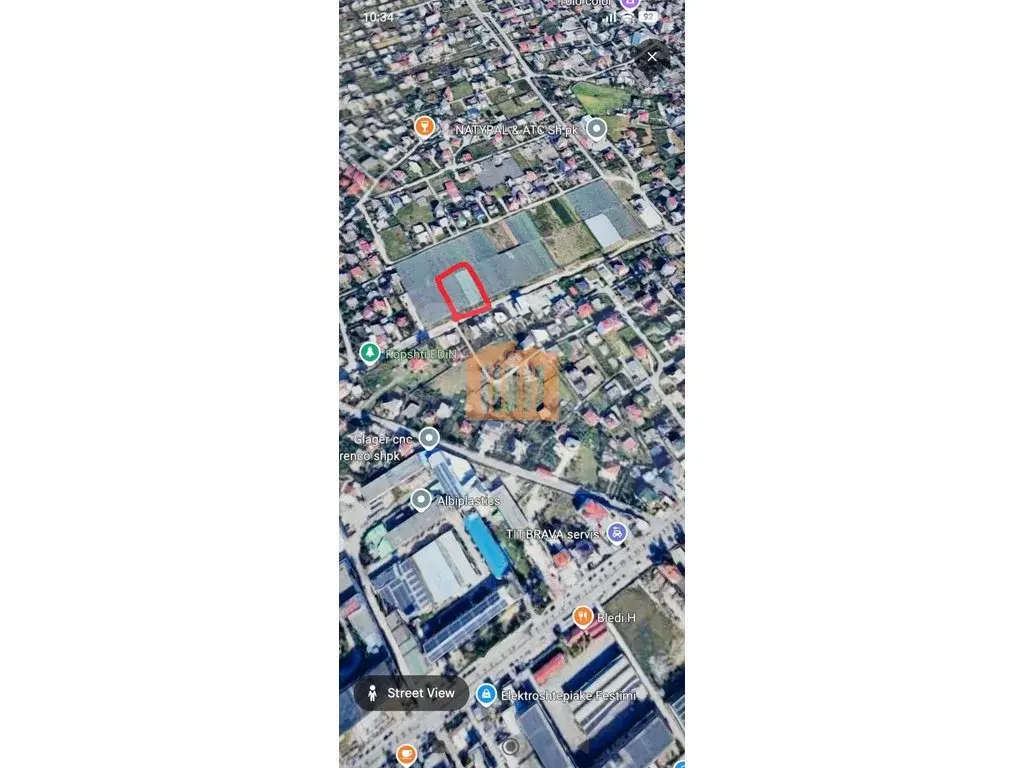 Parcela toke 1500 m²