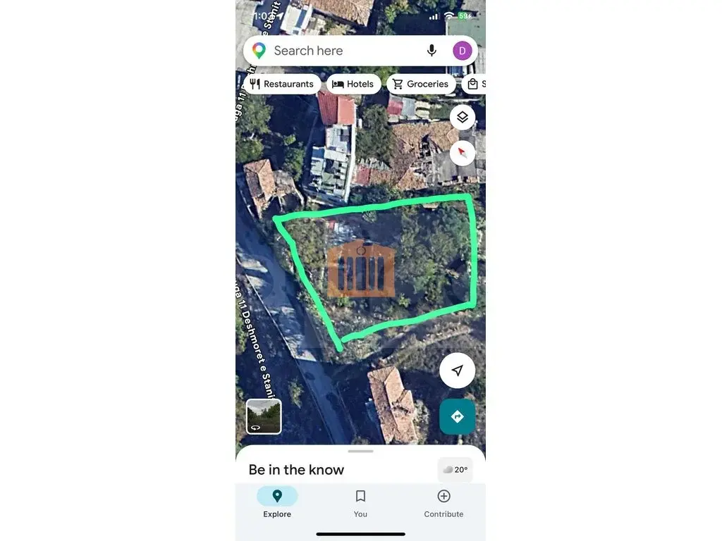 Земельный участок 421 м²