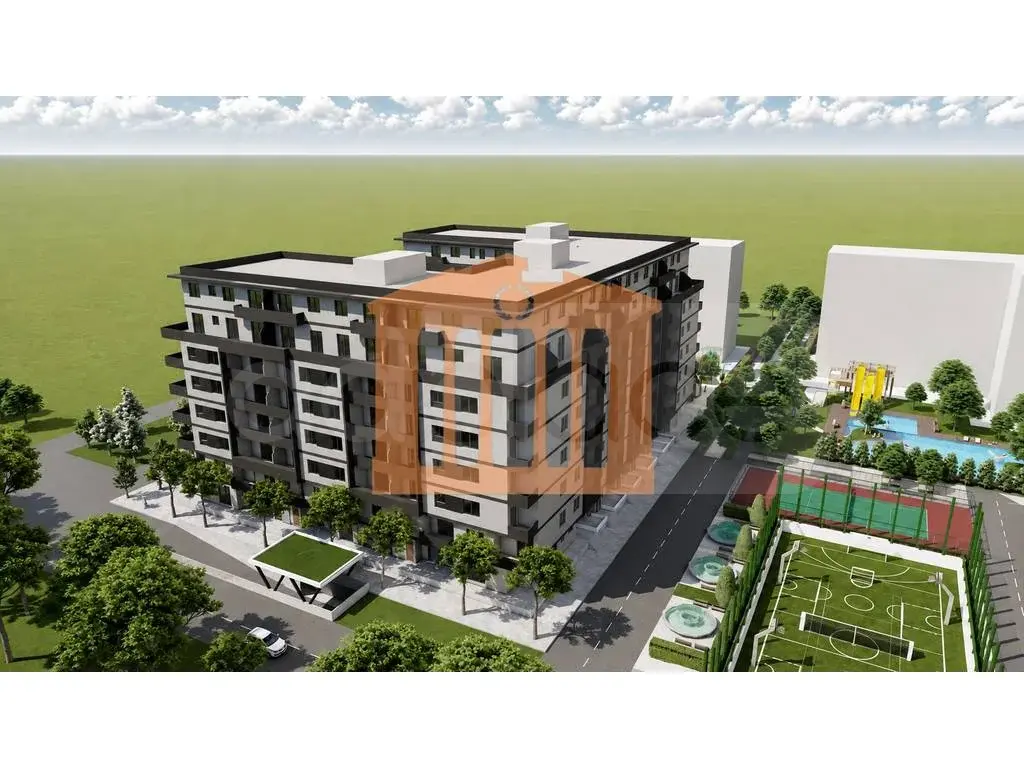Apartament 1+1 dhoma 53 m² 4 kati