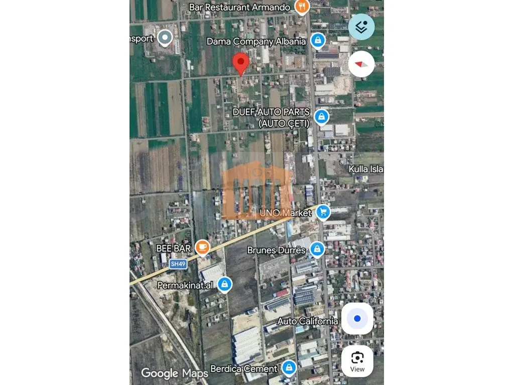 Parcela toke 1700 m²