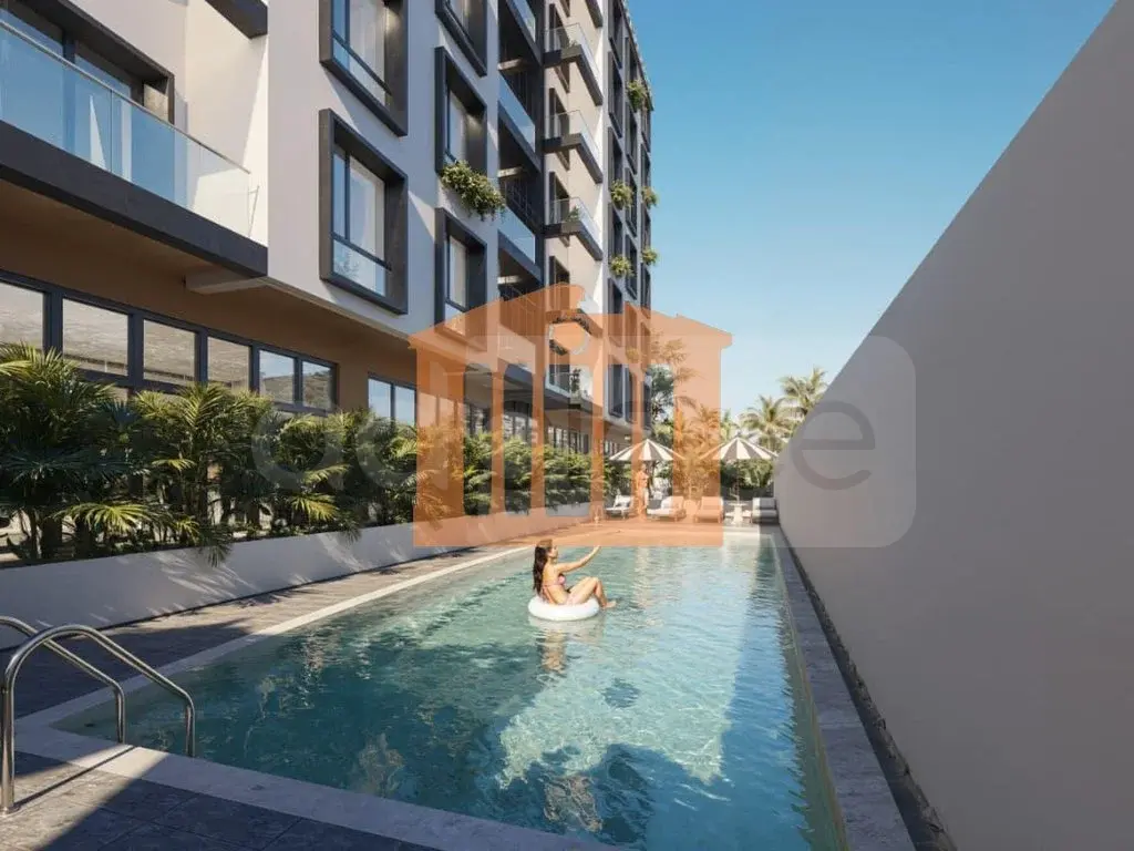 Apartament 1+1 dhoma 39 m² 1 kati