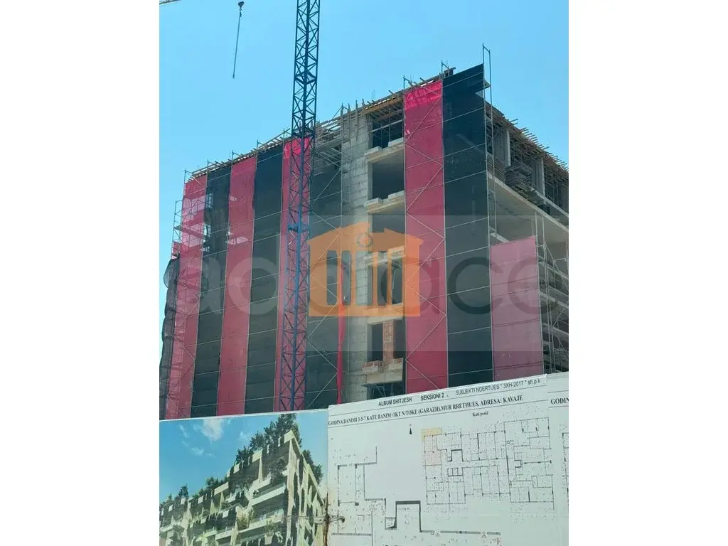 Apartament 1+2 dhoma 67 m² 1 kati
