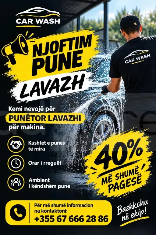 Vend pune lavazhier