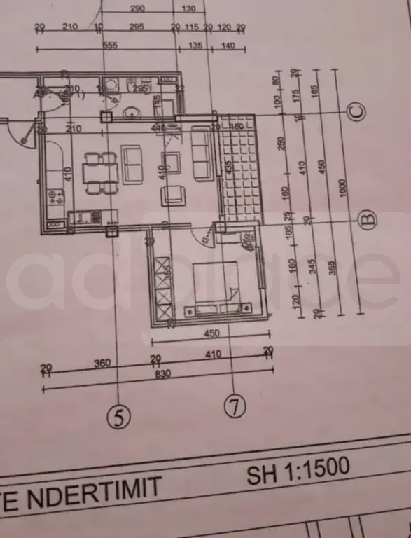 Apartament 73 m² 4 kati